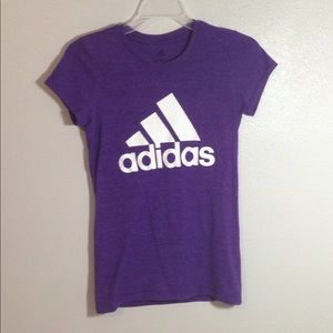 Purple Adidas top